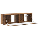 TV vægskab Gammelt træ 98 x 31 x 29,5 cm Konstrueret træ