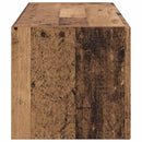 TV vægskab Gammelt træ 98 x 31 x 29,5 cm Konstrueret træ