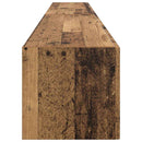 TV vægskab 2 pcs Gammelt træ 98 x 31 x 29,5 cm Konstrueret træ