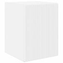 TV vægskab 2 pcs Hvid 30 x 31 x 40 cm Konstrueret træ