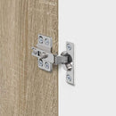 TV vægskab 2 pcs Sonoma 30 x 31 x 40 cm Konstrueret træ