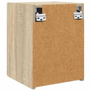 TV vægskab 2 pcs Sonoma 30 x 31 x 40 cm Konstrueret træ