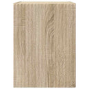 TV vægskab 2 pcs Sonoma 30 x 31 x 40 cm Konstrueret træ
