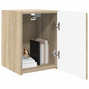 TV vægskab 2 pcs Sonoma 30 x 31 x 40 cm Konstrueret træ