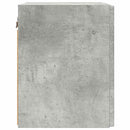 TV vægskab Vægmonteret Beton 30 x 31 x 40 cm Konstrueret træ