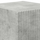 TV vægskab 2 pcs Beton 30 x 31 x 40 cm Konstrueret træ