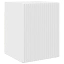 TV vægskab Gloss Hvid 30 x 31 x 40 cm Konstrueret træ