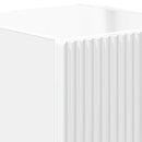TV vægskab 2 pcs Gloss Hvid 30 x 31 x 40 cm Konstrueret træ