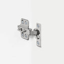TV vægskab 2 pcs Gloss Hvid 30 x 31 x 40 cm Konstrueret træ