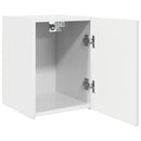 TV vægskab 2 pcs Gloss Hvid 30 x 31 x 40 cm Konstrueret træ