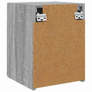 TV vægskab 2 pcs Grå Sonoma 30 x 31 x 40 cm Konstrueret træ