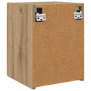TV vægskab 2 pcs Artisan eg 30 x 31 x 40 cm Konstrueret træ