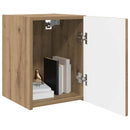 TV vægskab 2 pcs Artisan eg 30 x 31 x 40 cm Konstrueret træ