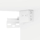 TV vægskab Vægmonteret Hvid 30 x 31 x 60 cm Konstrueret træ