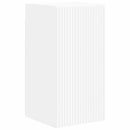 TV vægskab 2 pcs Hvid 30 x 31 x 60 cm Konstrueret træ