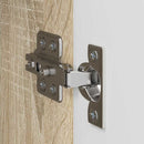 TV vægskab 2 pcs Sonoma 30 x 31 x 60 cm Konstrueret træ