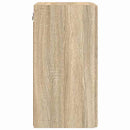 TV vægskab 2 pcs Sonoma 30 x 31 x 60 cm Konstrueret træ