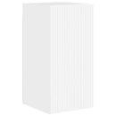 TV vægskab 2 pcs Gloss Hvid 30 x 31 x 60 cm Konstrueret træ
