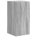 TV vægskab 2 pcs Grå Sonoma 30 x 31 x 60 cm Konstrueret træ