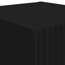 TV vægskab 2 pcs Sort 30 x 31 x 80 cm Konstrueret træ