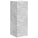 TV vægskab Vægmonteret Beton 30 x 31 x 80 cm Konstrueret træ
