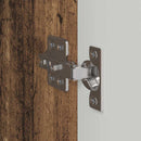 TV vægskab 2 pcs Gammelt træ 30 x 31 x 80 cm Konstrueret træ