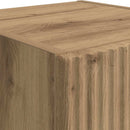 TV vægskab 2 pcs Artisan eg 30 x 31 x 80 cm Konstrueret træ