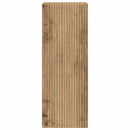 TV vægskab 2 pcs Artisan eg 30 x 31 x 80 cm Konstrueret træ