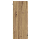 TV vægskab 2 pcs Artisan eg 30 x 31 x 80 cm Konstrueret træ