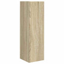 TV vægskab 2 pcs Sonoma 30 x 31 x 100 cm Konstrueret træ