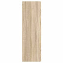TV vægskab 2 pcs Sonoma 30 x 31 x 100 cm Konstrueret træ