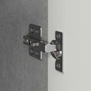 TV vægskab 2 pcs Beton 30 x 31 x 100 cm Konstrueret træ