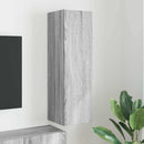 TV vægskab Grå Sonoma 30 x 31 x 100 cm Konstrueret træ
