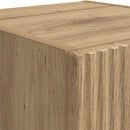 TV vægskab 2 pcs Artisan eg 30 x 31 x 100 cm Konstrueret træ