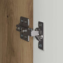 TV vægskab 2 pcs Artisan eg 30 x 31 x 100 cm Konstrueret træ