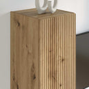 TV vægskab 2 pcs Artisan eg 30 x 31 x 100 cm Konstrueret træ
