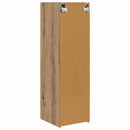 TV vægskab 2 pcs Artisan eg 30 x 31 x 100 cm Konstrueret træ