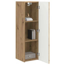 TV vægskab 2 pcs Artisan eg 30 x 31 x 100 cm Konstrueret træ