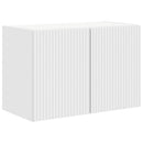 TV vægskab Vægmonteret Hvid 59,5 x 31 x 40 cm Konstrueret træ