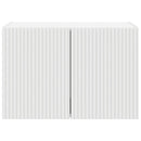 TV vægskab Vægmonteret Hvid 59,5 x 31 x 40 cm Konstrueret træ