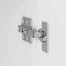 TV vægskab 2 pcs Hvid 59,5 x 31 x 40 cm Konstrueret træ
