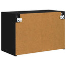 TV vægskab 59,5 x 31 x 40 cm Sort Konstrueret træ