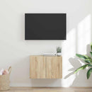 TV vægskab Sonoma eg 59,5 x 31 x 40 cm Konstrueret træ