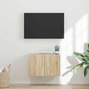 TV vægskab 59,5 x 31 x 40 cm Sonoma eg Konstrueret træ