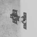TV vægskab 59,5 x 31 x 40 cm Beton Grå Konstrueret træ