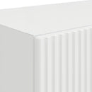 TV vægskab 59,5 x 31 x 40 cm Høj gloss hvid Konstrueret træ