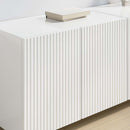 TV vægskab Høj gloss hvid 59,5 x 31 x 40 cm Konstrueret træ