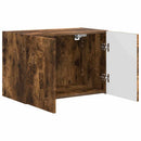 TV vægskab Røget eg 59,5 x 31 x 40 cm Konstrueret træ