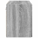 TV vægskab Grå Sonoma 59,5 x 31 x 40 cm Konstrueret træ
