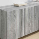 TV vægskab 2 pcs Grå Sonoma 59,5 x 31 x 40 cm Konstrueret træ
